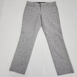 Banana Republic Sloan Dress Pants Womens 2S Petite Gray Stretch Trousers